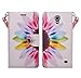 Galaxy Mega 6.3 Case, Samsung Galaxy Mega 6.3 Wallet Case, Wrist Strap Folio [Kickstand Feature] Pu Leather Wallet Case with ID&Credit Card Slot For Galaxy Mega 6.3, Pink Sun Flower