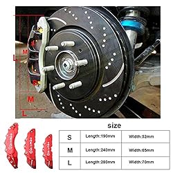 NIPPYCM 8 Colors Universal ABS Plastic Car 3D Disc