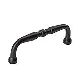 Amerock | Cabinet Pull | Matte Black | 3 inch