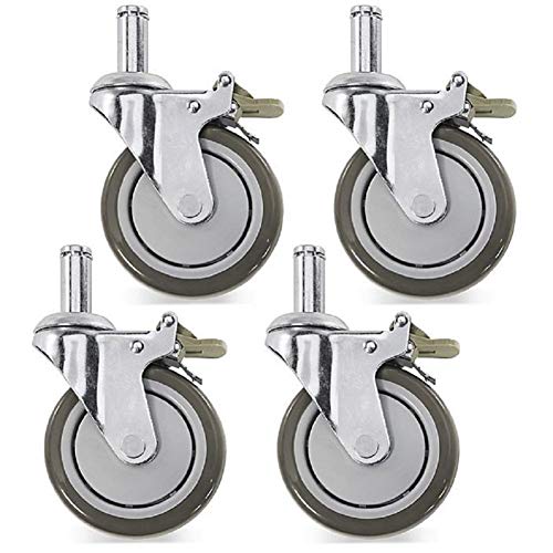 Top 10 Swivel Stem Casters For Wire Shelving of 2020 No Place Called Home