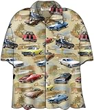 Chevy Chevelle SS Classic Cars Camp Hawaiian Shirt by David Carey