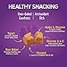 Wellness WellBars Dog Treats, Natural, Training Treat, Grain Free, Crunchy Yogurt, Apples & Banana (45 Ounce Bag)