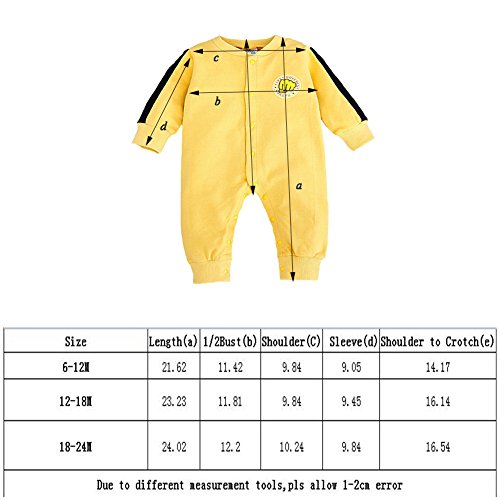 Fairy Baby Baby Boy Kung Fu Onesie Martial Art Costume Yellow Jumpsuit - Image 7