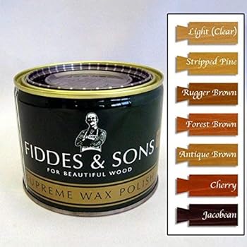Fiddes & Sons Supreme Wax Polish - Shade Stripped Pine/ Light / Rugger - View #5