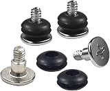Kemelo 20x PC Computer Case Shockproof Screws 3.5" HDD Mount Rubber Dampen view 3