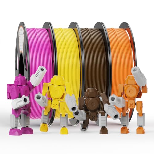 YOOPAI PLA+ Filament 1.75mm, 250g Starter Color Bundle, 4 Rolls at Amazon