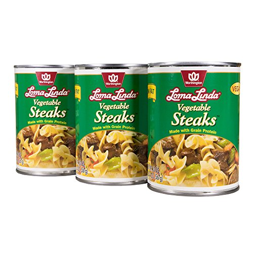 Loma Linda - Vegan - Vegetable Steaks (20 oz.) (Pack of 3) - Kosher - Thumbnail 6