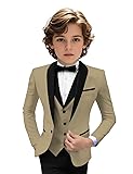 Tuxedo Suits for Boys 3 Pieces Slim Fit Boys Formal