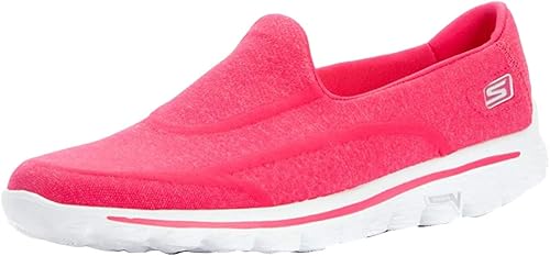skechers go walk 2 womens pink