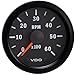 VDO 333158 Vision Style Programmable Tachometer Gauge 2 1/16