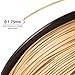 TIANSE PLA 3D Printer Filament， Wood pla，1.75mm pla Filament, 1KG Spool Filament for 3D Printing, Dimensional Accuracy +/- 0.03 mm