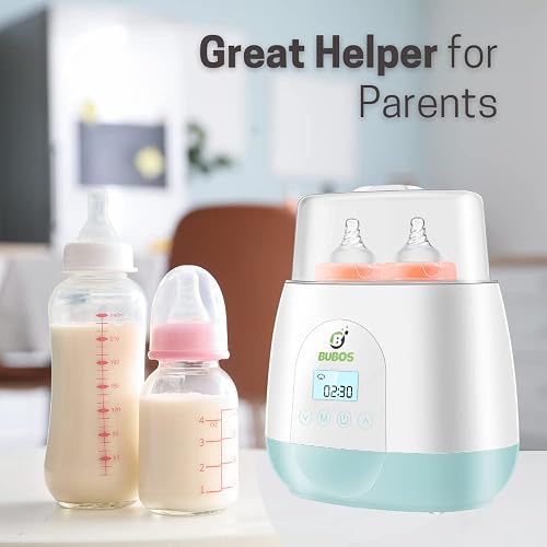 Bubos Baby Bottle Warmer Deluxe Smart Fast Heating for Two Bottles