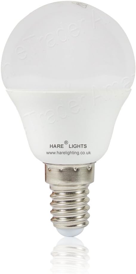 1 x LED Golf Ball Light Bulbs 4w=25w Replacement For Halogen E14 25w Round Bulbs Small Screw [Energy Class A+]