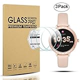 Diruite 3-Pack for Kate Spade Smartwatch Scallop Tempered Glass Screen Protector [Anti-Scratch] [Perfectly Fit] [Optimized version] - Permanent Warranty Replacement