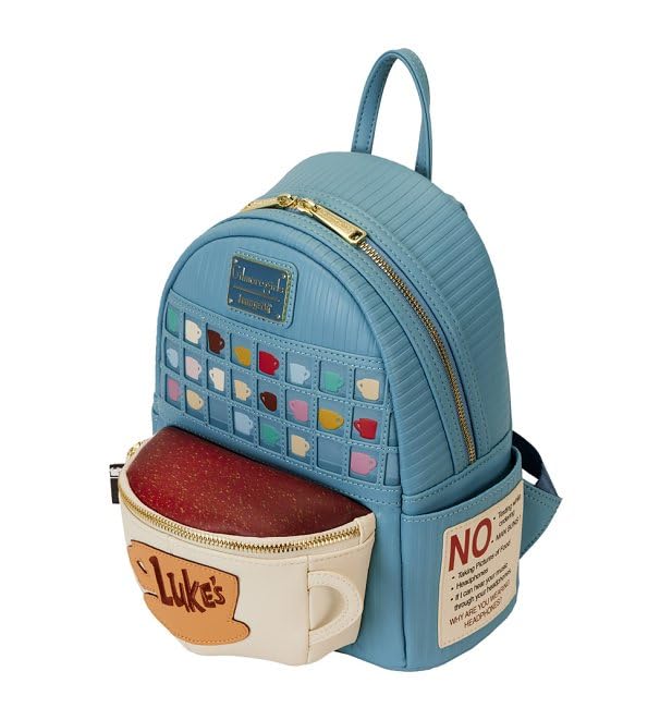 Loungefly Gilmore Girls Luke's Diner Domed Coffee Mug Double Strap Shoulder Bag