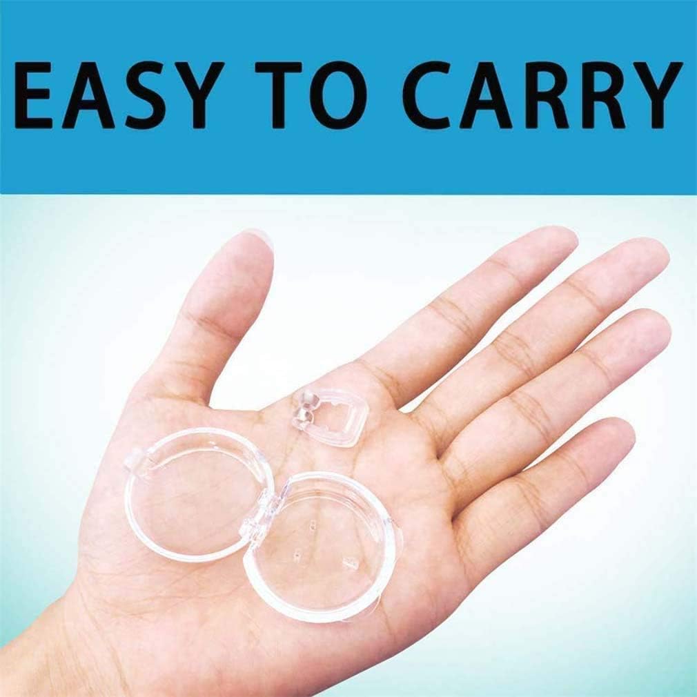 MJ-Brand 2 pcs Anti snoring Device Silicone Magnetic Anti Snore Nose Clip Effective-Easy Stop Snoring Solution Professional Sleeping Aid Relieve Snore for Men Women - Quiet Night: Home & Kitchen