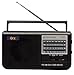 QFX R-3 Retro AM/FM Radio,Black