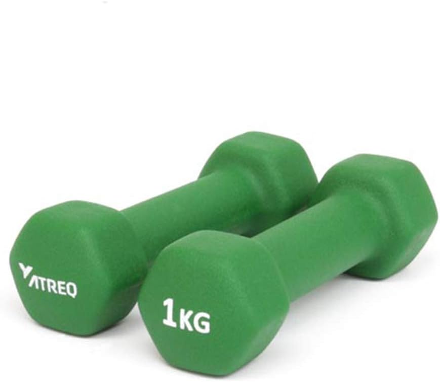 ATREQ Neoprene Studio Dumbbells - [Sold in Pairs] - Available in 12 different weights