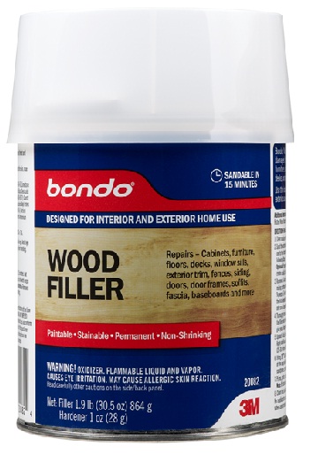 3M Bondo Home Solutions Wood Filler - Wood Fill - Amazon.com