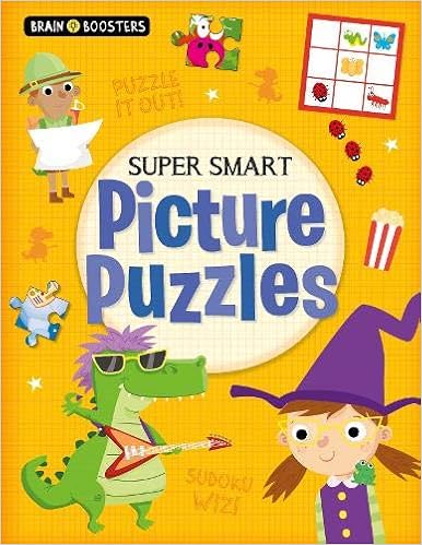 Brain Boosters Super Smart Picture Puzzles Kate Overy - 