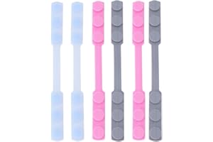 FOMIYES 6pcs Mask Hooks Adjustable Anti-slip Ear Strap Extender for Comfortable Wear Suitable for Daily Use Random Color