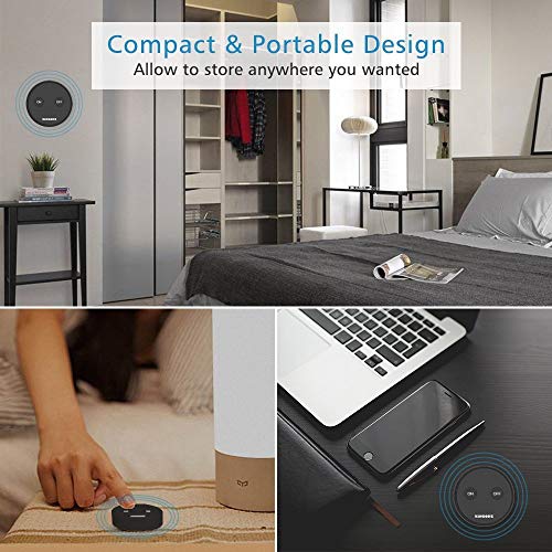 Wireless Light Switch, Remote Control for Lamps Ceiling Fans Household Appliances,Transmitter and Receiver Kit,No hub required(Black) - Thumbnail 3