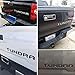 CAR ROVER For Toyota Tundra 2014-2019 Tailgate Insert Letters - Black