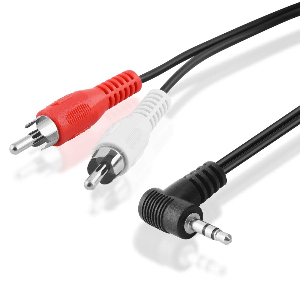 conector audio rojo blanco