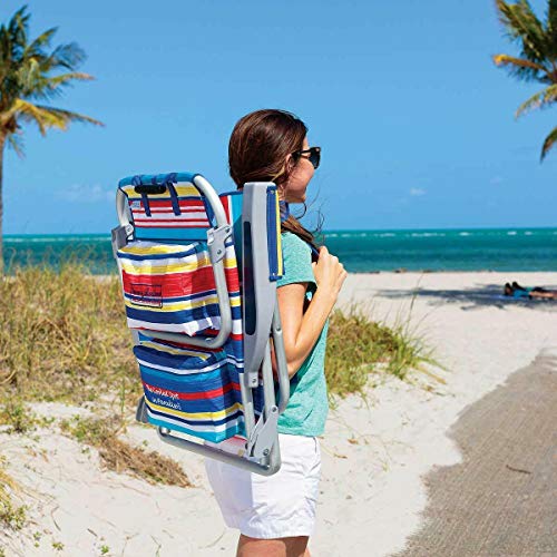 Tommy Bahama Backpack Cooler Chair (Multicolored Stripe) New