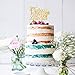 Twinkle Twinkle Little Star Cake Topper - for Baby Shower Birthday Wedding ,Engagement ,New Years Eve Party Decorations ( Double Sided Gold Glitter )