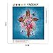 Delight eShop DIY 5D Religious Cross Embroidery Diamond Painting Cross Stitch Home Decor