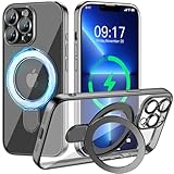 Magnetic for iPhone 13 Pro Max Case with Invisible