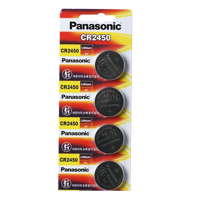 Panasonic Cr2450 Cr 2450 Lithium 3v Battery [ Pack of 4 ] Pricepulse