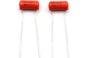 Orange Drop Capacitors .022uf / 200v, 715P Series, Tone Capacitor for Electric Guitar & Bass, Pack of 2
