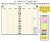 Essential 5x8 Monthly & Weekly 2019 Planner - 14 Months (November 2018 Through December 2019) - Professional, Simple, Easy-to-Use Design. FROSTED VINYL COVERS for extra protection