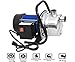 Homdox 1.6HP White Stainless Steel & Aluminum Industrial Water Pump for Lawn Sprinkling & Irrigation