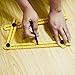 Jogoo angleizer template tool hanging tiles, laying floors, cut stone, measuring all angles and forms angles for handymen,BUILDERS,craftsmen
