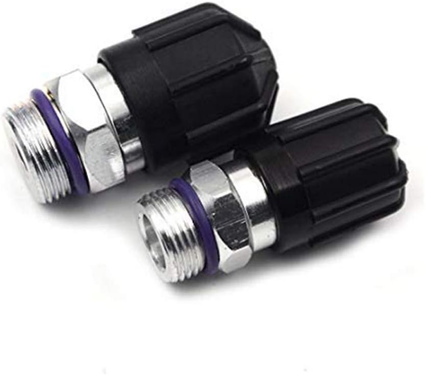 Nikauto 1 Pair High Pressure and Low Pressure Car Air Conditioning Gas Filling Nozzle Gas Mouth: Automotive
