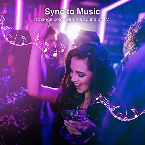 NiteBird 32.8ft Smart LED Strip Lights Work with Alexa Google Home, App and Voice Control,16