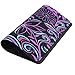 iColor Purple Flower Anti-Slip Mouse Pad Mice Pad Mat Mousepad For Office, Computer, Laptop & Mac Optical Laser Mouse- Durable & Comfortable & Lightweight For Easy Typing & Pain Relief MP-029