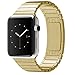 eoso Apple Watch Band, Stainless Steel Metal Watch Replacement Bracelet for iWatch Wristband Sport Bracelet for Apple Watch (42mm, Bracelet Gold 2017)