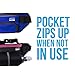 Peak Gear Waist Pack and Water Bottle Belt - Improved Belt Strap - Hydration Fanny Pack for Jogging, Walking or Hiking | Blue