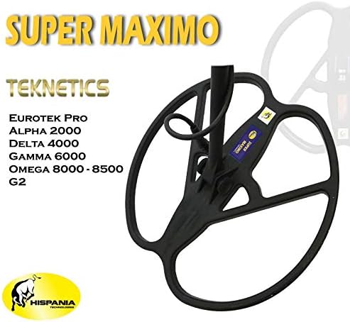 Hispania Super Max Plate for Fisher F-5, F-11, F19, F-22, F-44, Gold Bug Pro Metal Detectors