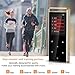 AGPTEK A01S 16GB MP3 Player Touch Button with FM /Radio, Lossless Sound Metal Music Player with Independent Lock (Support up to 128GB) for Sport, Black