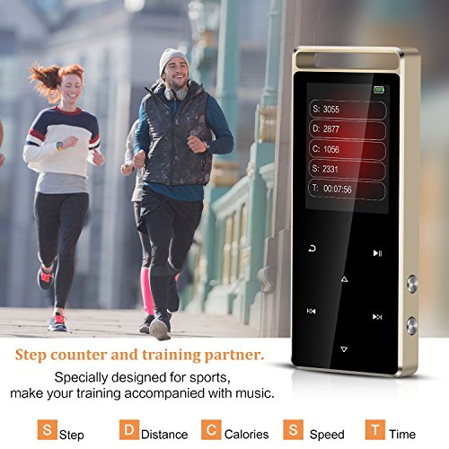 AGPTEK-A01S-16GB-MP3-Player-Touch-Screen-with-FM-Radio-Lossless-Sound-Metal-Music-Player-with-Touch-Button-Independent-Lock-Support-up-to-128GB-for-Sport-Black