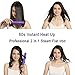 Steam Hair Straightener Flat Iron Professional Ceramic Tourmaline Ionic Auto Shut Off