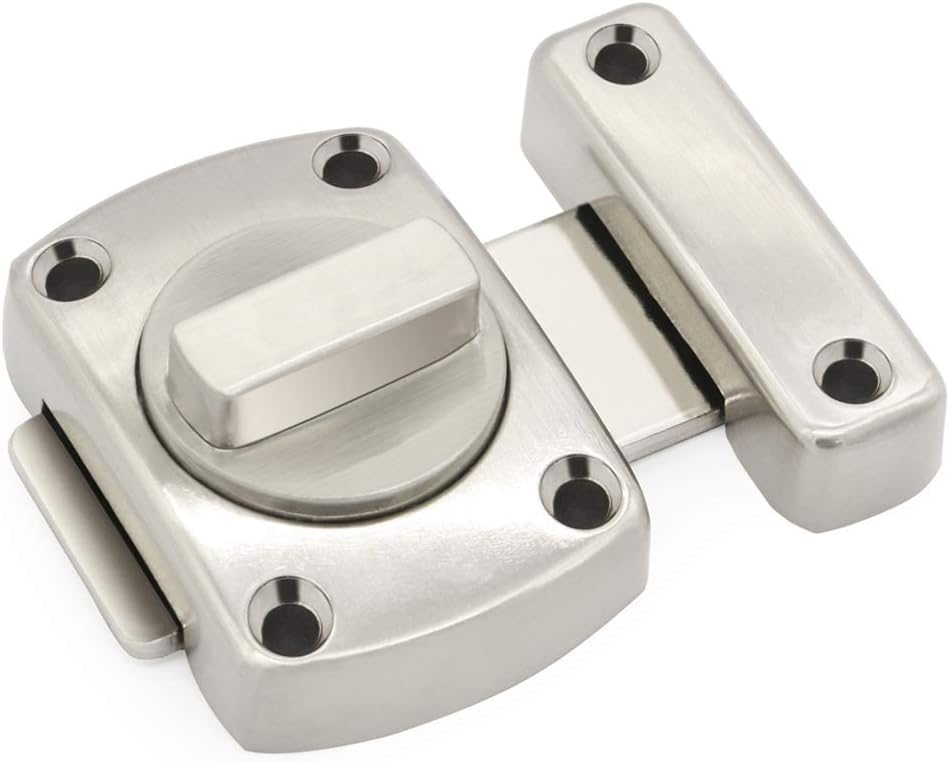 WEAVERBIRD Rotate Bolt Latch Zinc Alloy Gate Latches Safety Slide Lock