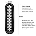 Danti Black Front Grill Mesh Grille Insert Kit fit for Jeep Wrangler Rubicon Sahara Jk 2007-2017 (7Pcs/Set)