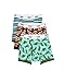 Gymboree Boys' Little 3-Pack Cotton Blend Boxer Briefs Dino