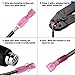 300PCS Heat Shrink Spade Connectors - Sopoby Electrical Spade Terminals - Female Male Wire Connectors - Quick Disconnect Crimp Connector Kit